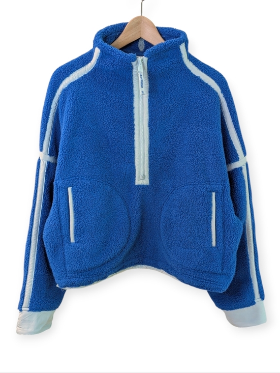 FP Movement by Free People Jackets & Blazers - Free People Movement Mountain High 1/2 Zip Fleece Blue Medium